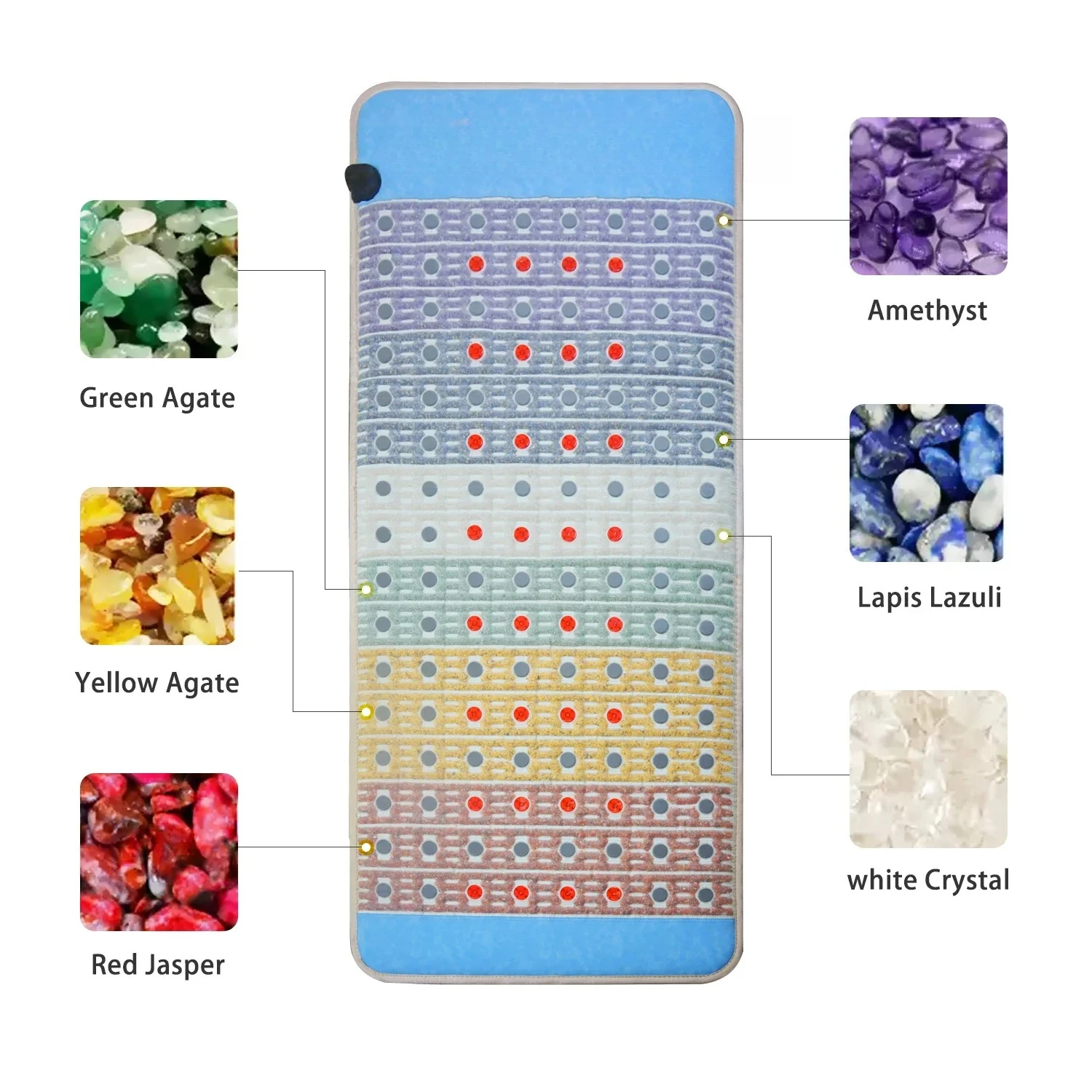 Oxygen Yoga & Fitness Joshua Creek - Reliable Natural Crystal Mat Red Light
