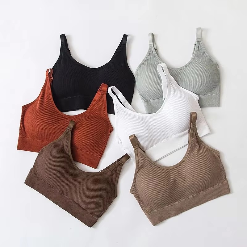Yoga Fitness Youtube - Sexy Seamless Brassiere Bras for Women