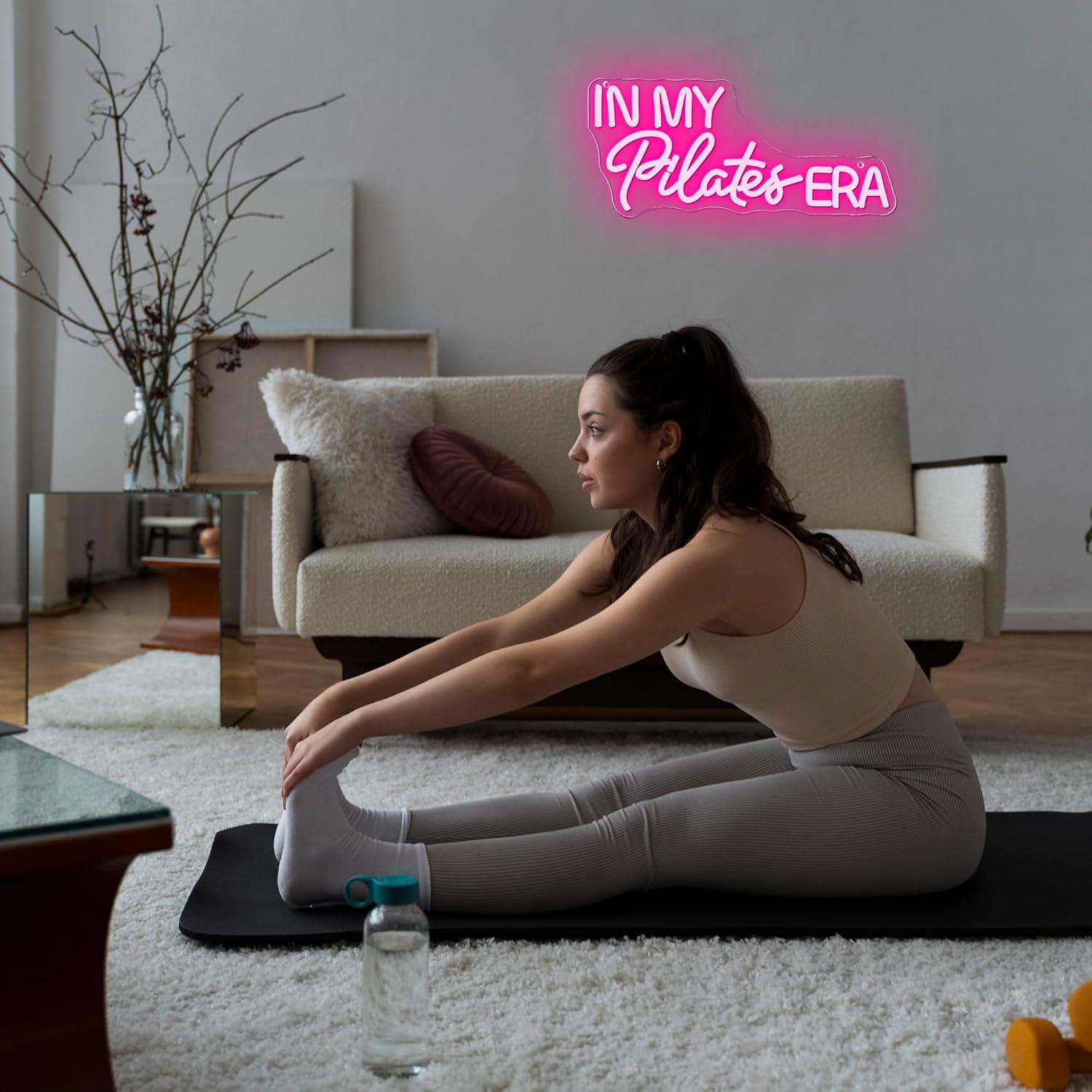 In My Pilates Era Neon Sign Di - Yoga Fitness Rooms ulasan dan harga