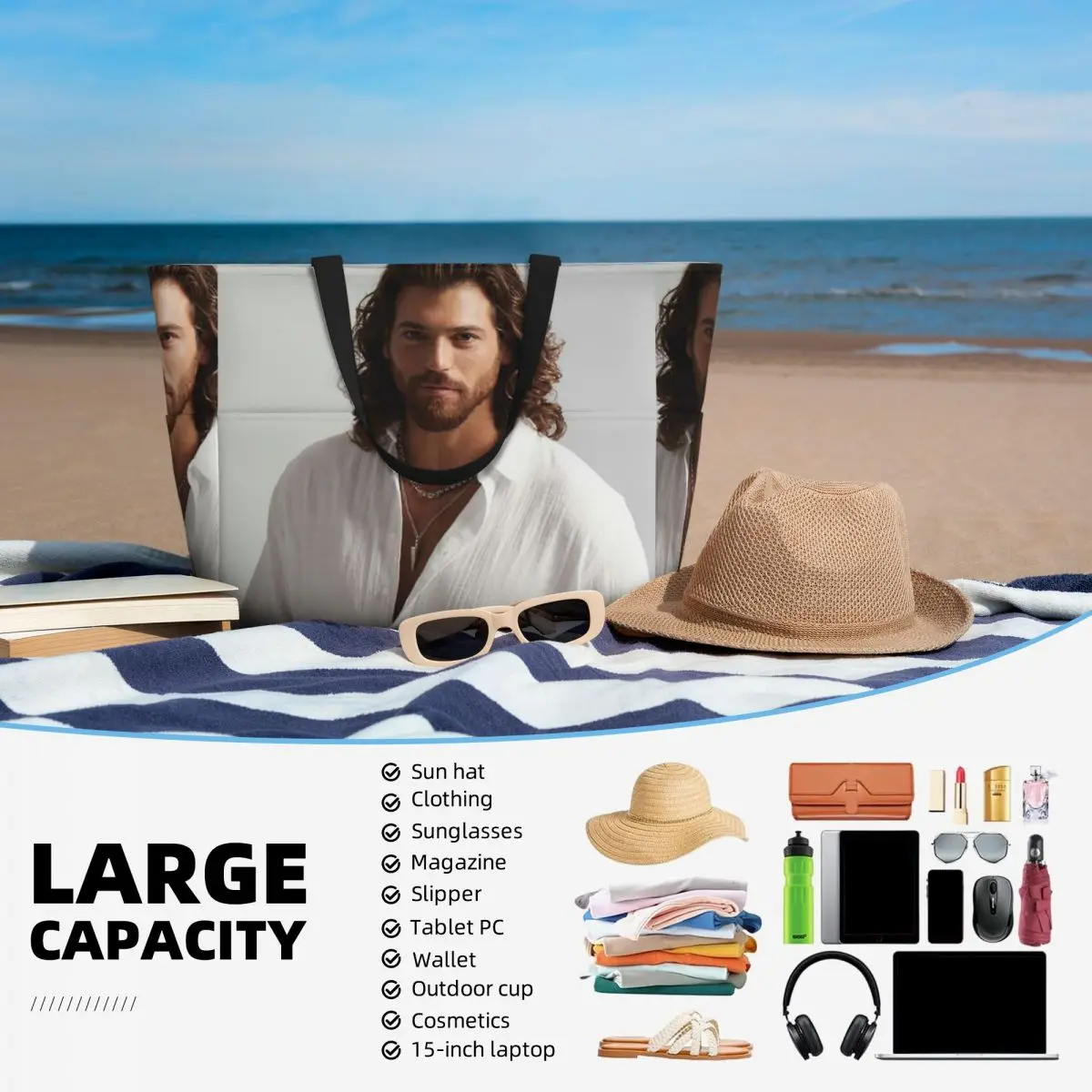 Actor Can Yaman Photo Beach To - Yoga Fitness Gym Photos ulasan dan harga