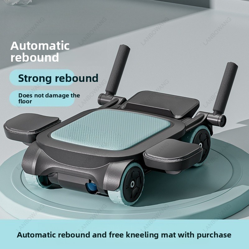 New 4 Wheels Auto Rebound Ab R - Ab Wheel Roller ulasan dan harga