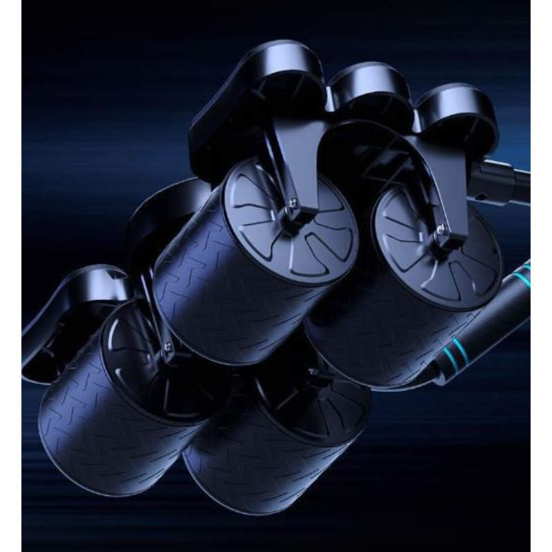 Four Wheel Six Elbow Abdominal - Ab Wheel Roller ulasan dan harga