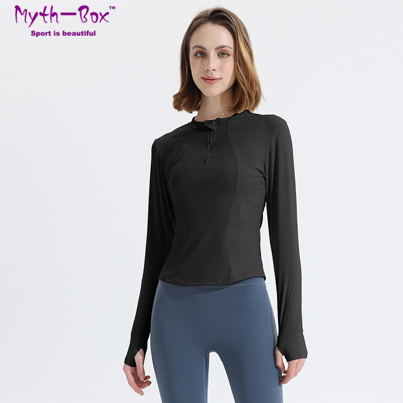 Autumn Women Yoga Shirts Long  - Yoga Fitness Qc ulasan dan harga
