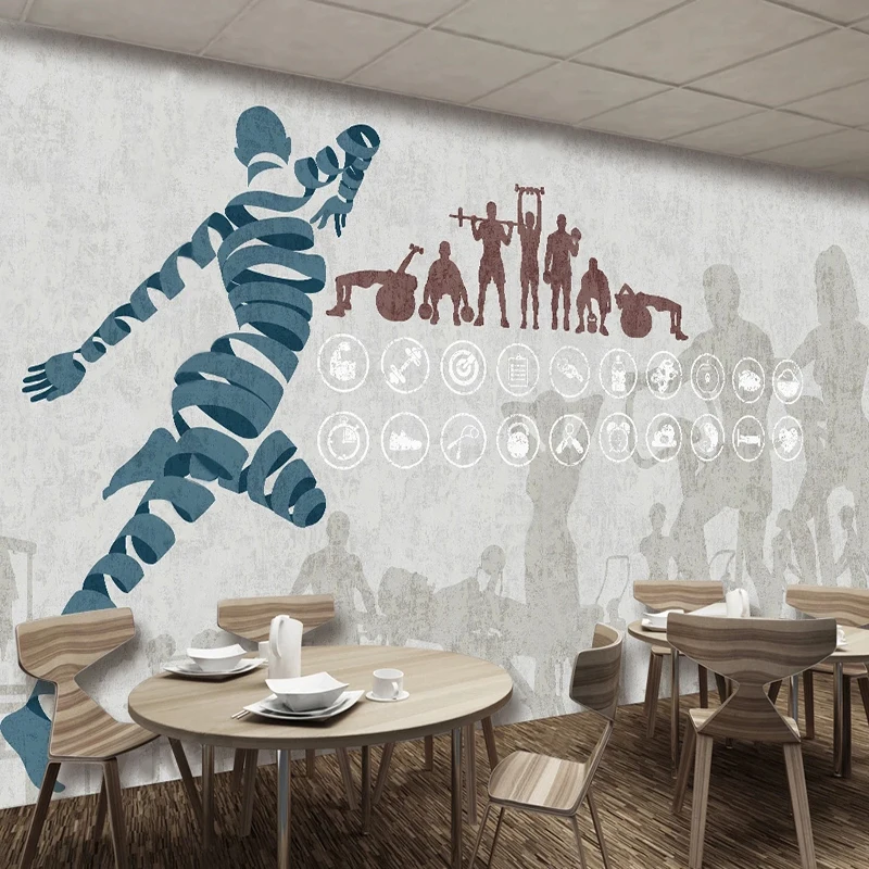 Custom Modern Sports Pattern W - Yoga Fitness Gym Photos ulasan dan harga