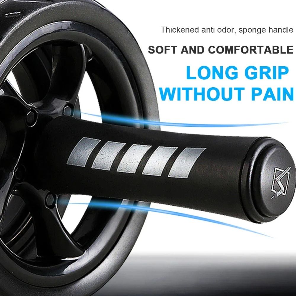 Thicken Abdominal Workout Roll - Ab Wheel Roller ulasan dan harga