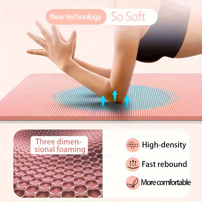 10/15MM Thick Pilates and Yoga - Yoga Fitness At Home ulasan dan harga