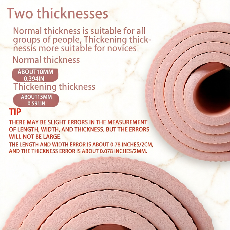 10/15MM Thick Pilates and Yoga - Yoga Fitness At Home ulasan dan harga