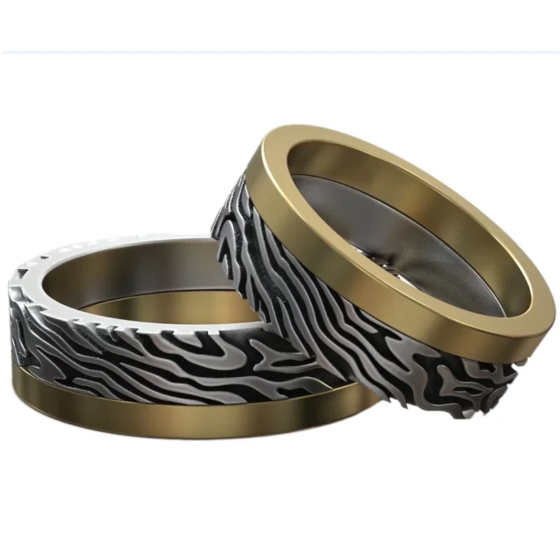7-10g Mokume Gane Damask Patte - Fitness Tracker Band ulasan dan harga