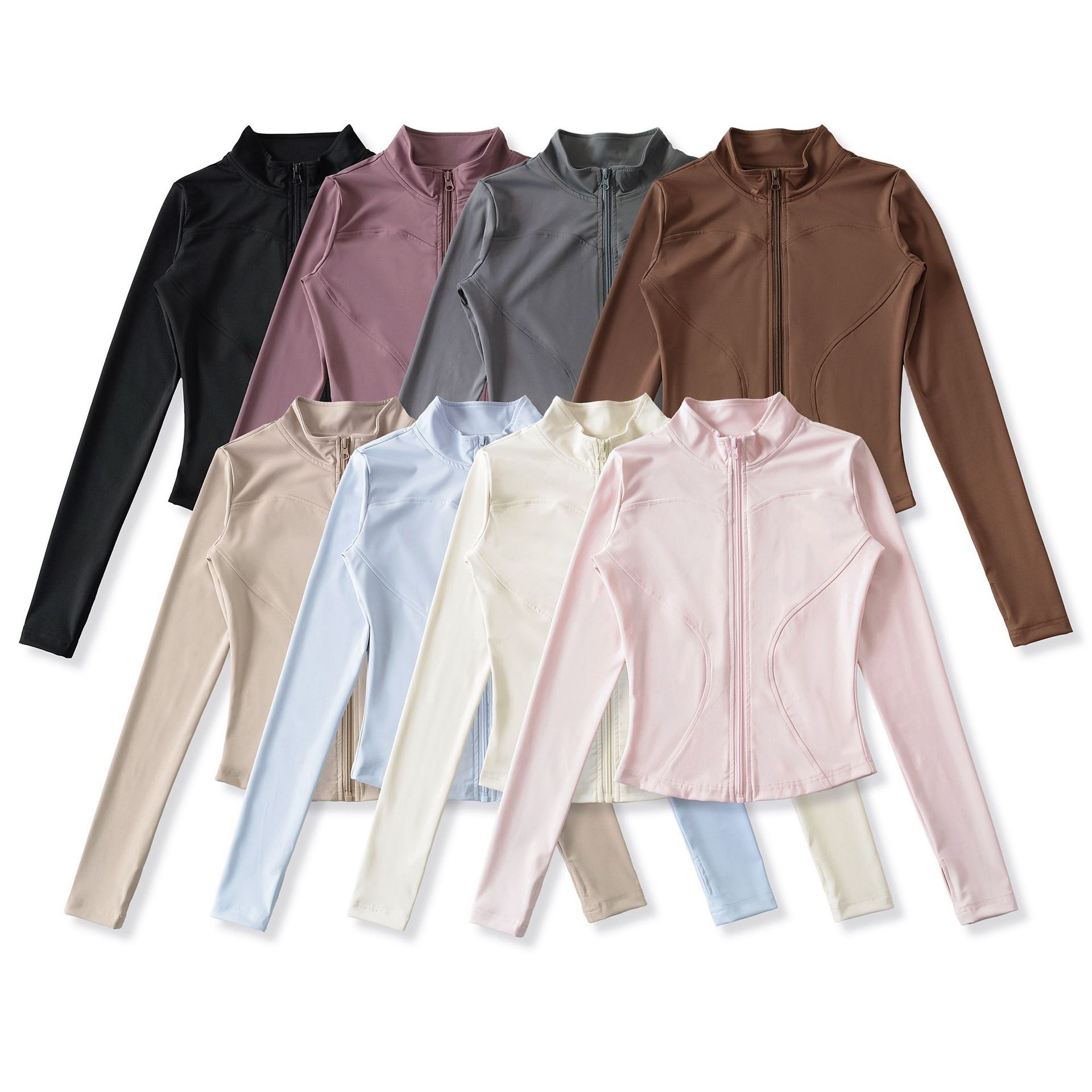 Pure Desire Style Hot Girl Zip - Yoga Fitness Fit Club ulasan dan harga