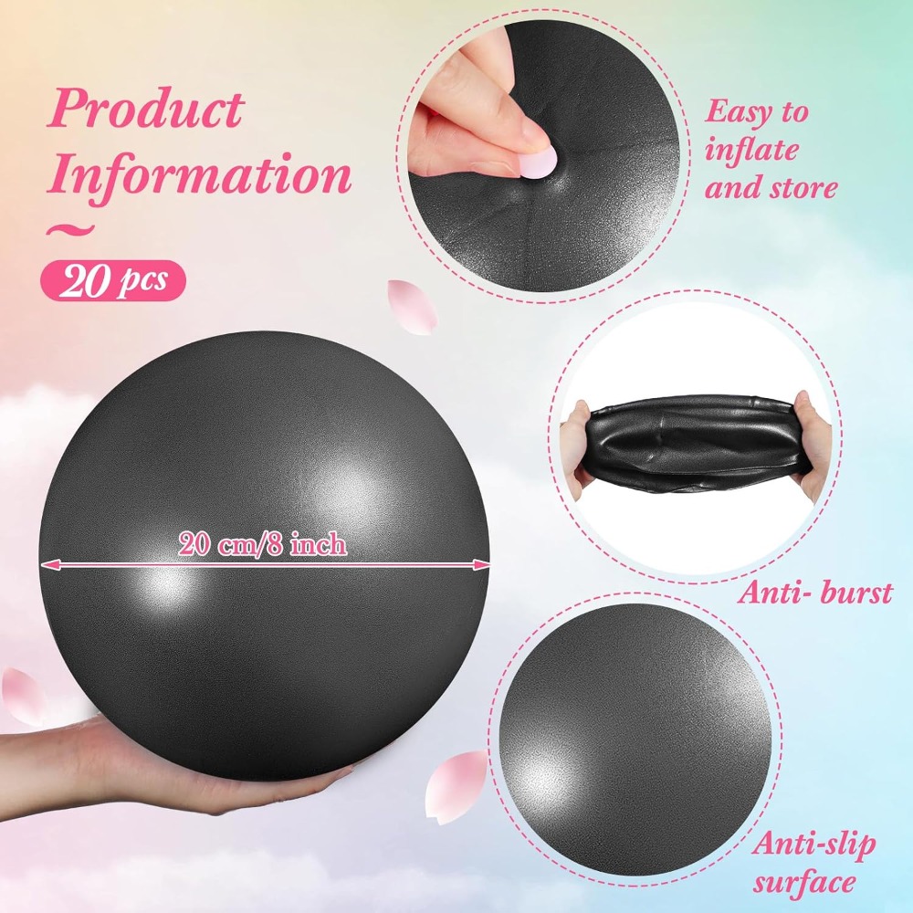 20 Pcs 9 Inch Mini Yoga Ball B - Yoga Fitness At Home ulasan dan harga