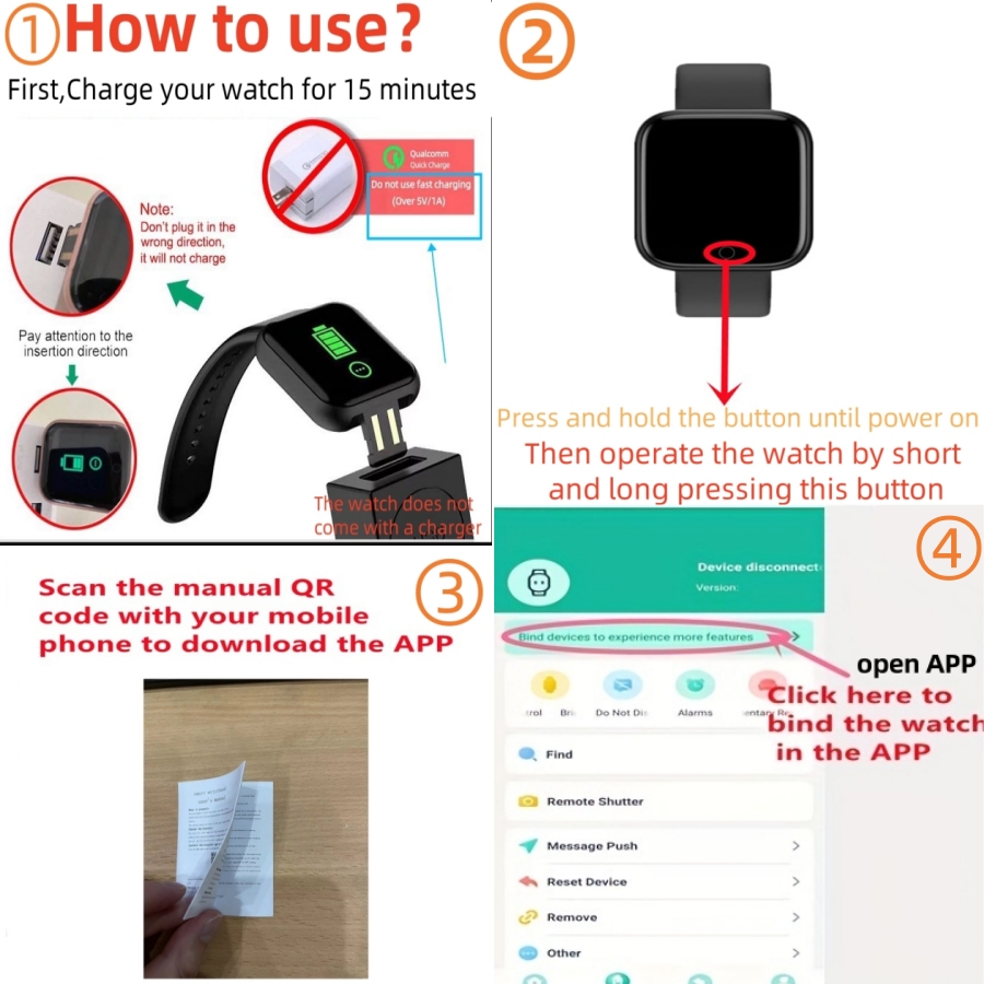 Smart Watch For Men Women Spor - Fitness Tracker Band ulasan dan harga