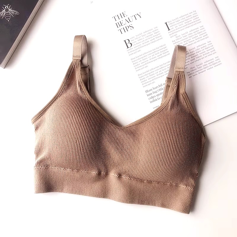 Sexy Seamless Brassiere Bras f - Yoga Fitness Youtube ulasan dan harga
