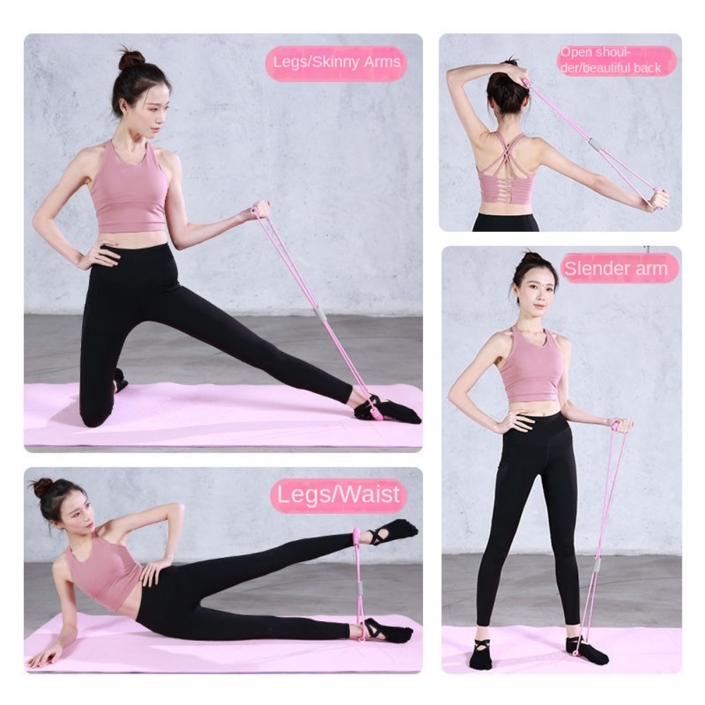 6-Tube Resistance Bands Set TP - Yoga Fitness At Home ulasan dan harga