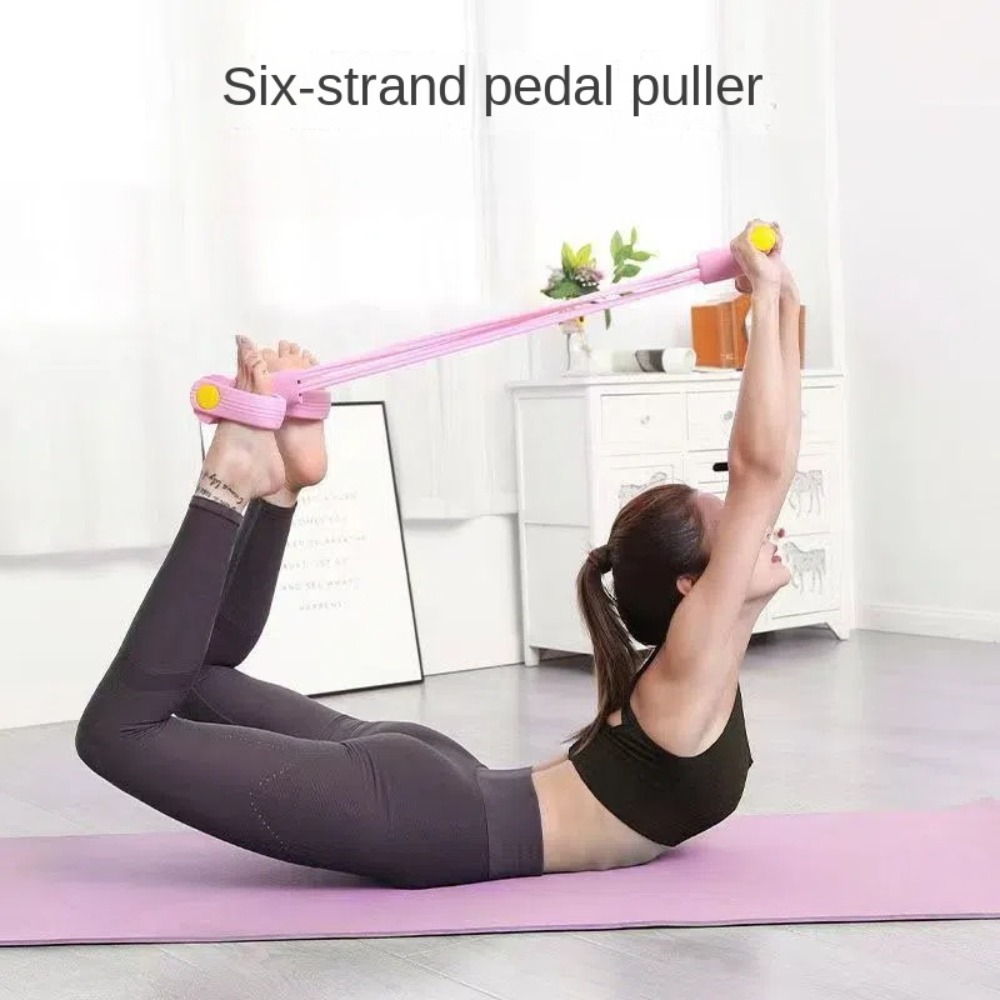 6-Tube Resistance Bands Set TP - Yoga Fitness At Home ulasan dan harga