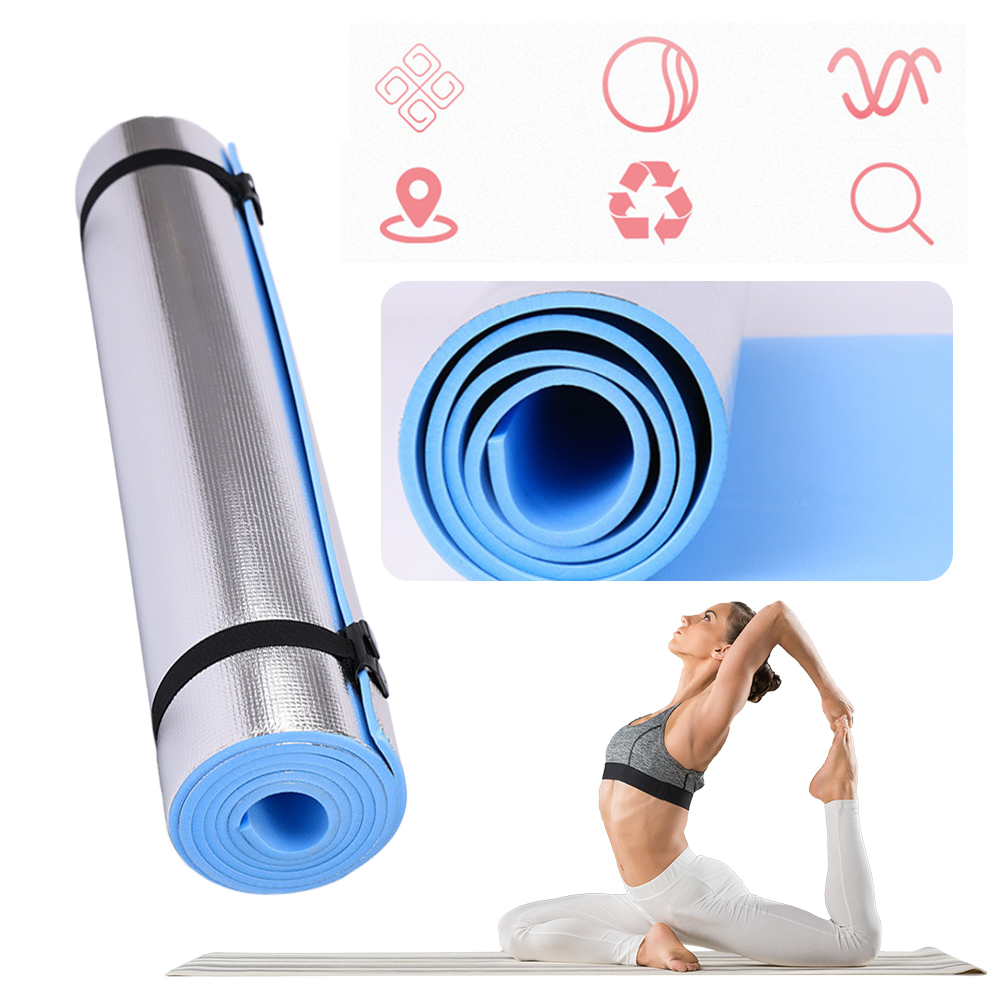 Non-Slip Yoga Mat Moisture-pro - Yoga Fitness At Home ulasan dan harga