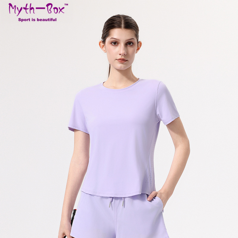 Summer Women Yoga Shirts Loose - Yoga Fitness Qc ulasan dan harga