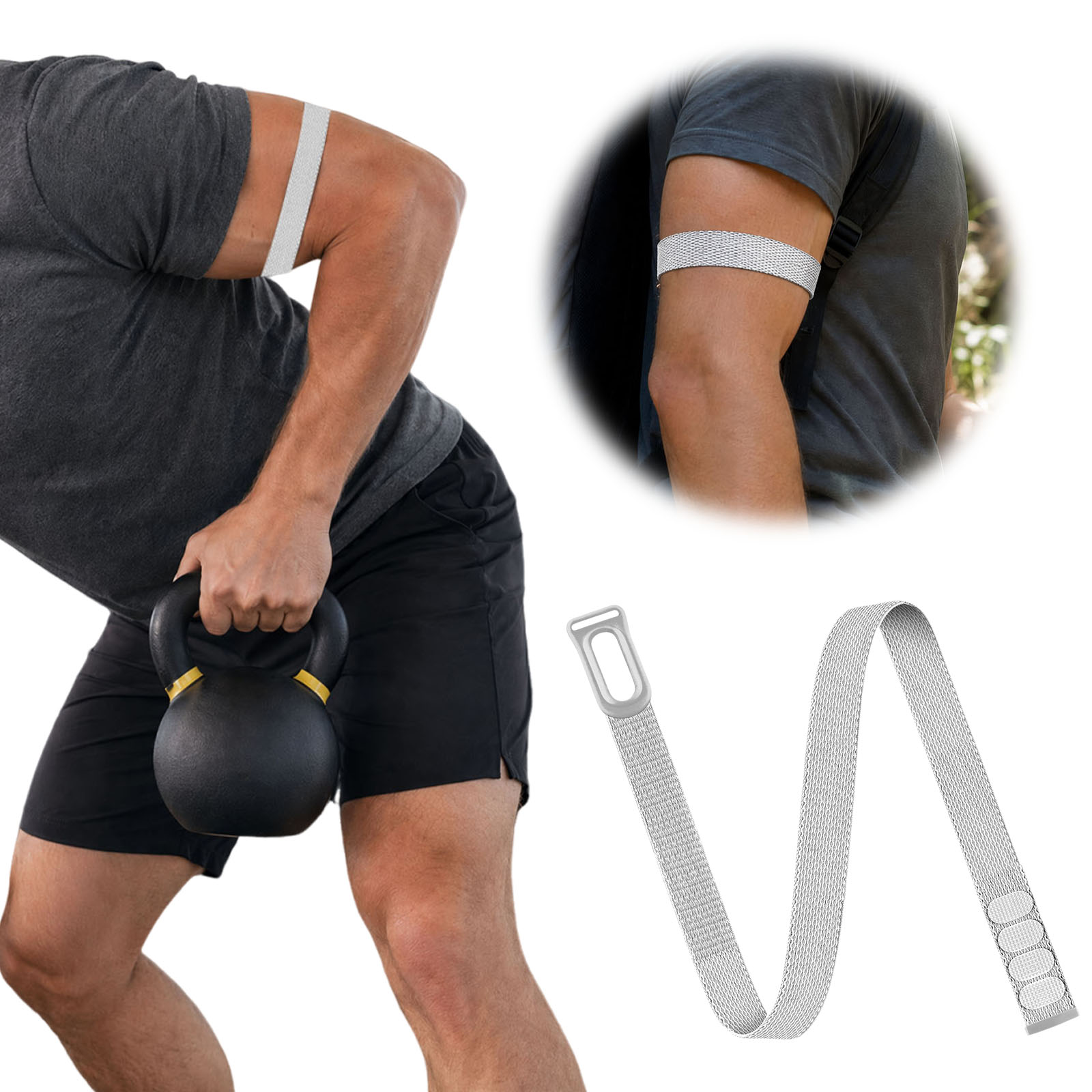 Bicep Armband For Google Fitbi - Fitness Tracker Band ulasan dan harga