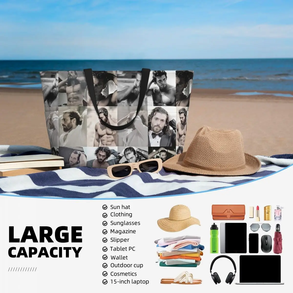 Actor Can Yaman Photo Beach To - Yoga Fitness Gym Photos ulasan dan harga