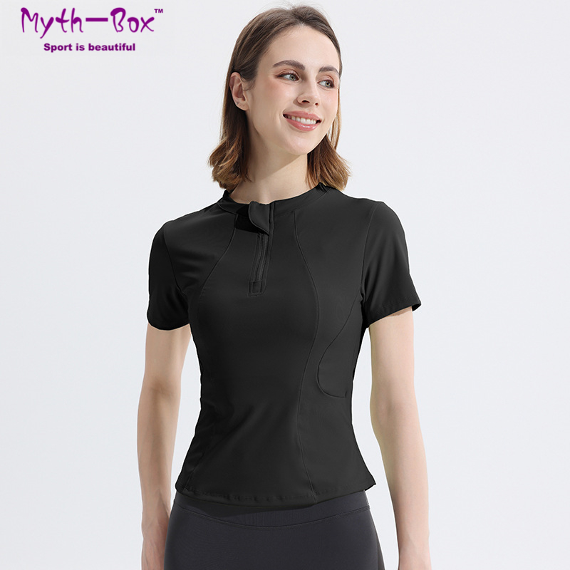 Summer Women Yoga Shirts Slim  - Yoga Fitness Qc ulasan dan harga