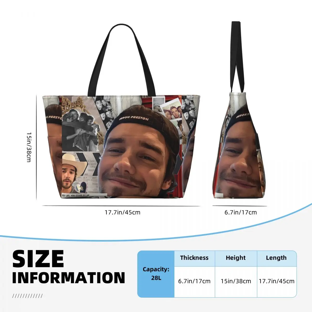 Liam Payne Photo Collage Beach - Yoga Fitness Gym Photos ulasan dan harga