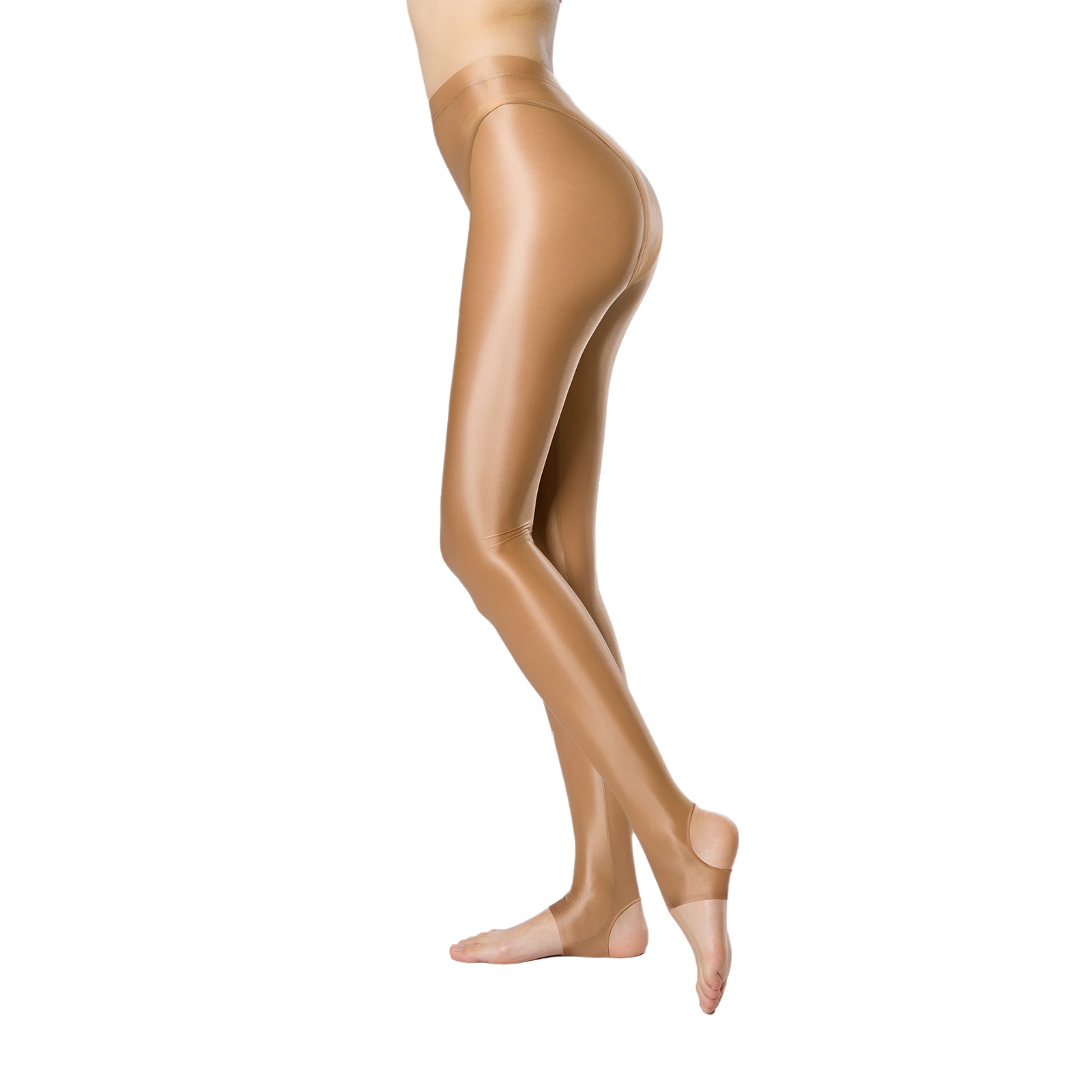 Womens Glossy Stretchy Stirrup - Yoga Fitness Fit Club ulasan dan harga