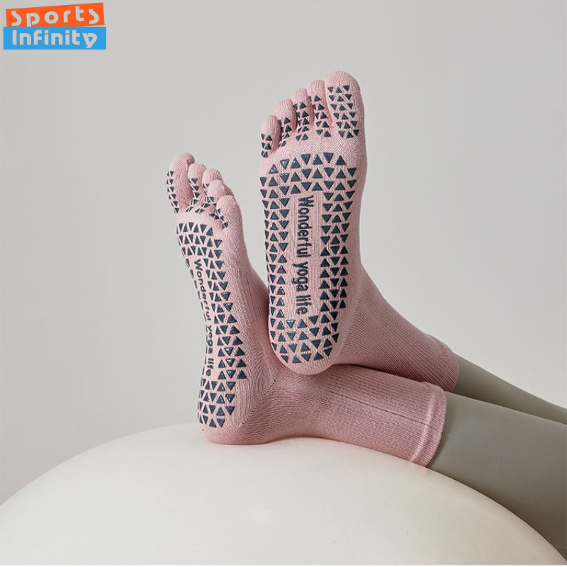 Fashion Five Finger Split Toe  - Yoga Fitness Youtube ulasan dan harga