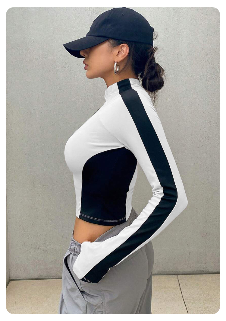 Yoga Clothes Stand Up Collar J - Yoga Fitness Usa ulasan dan harga