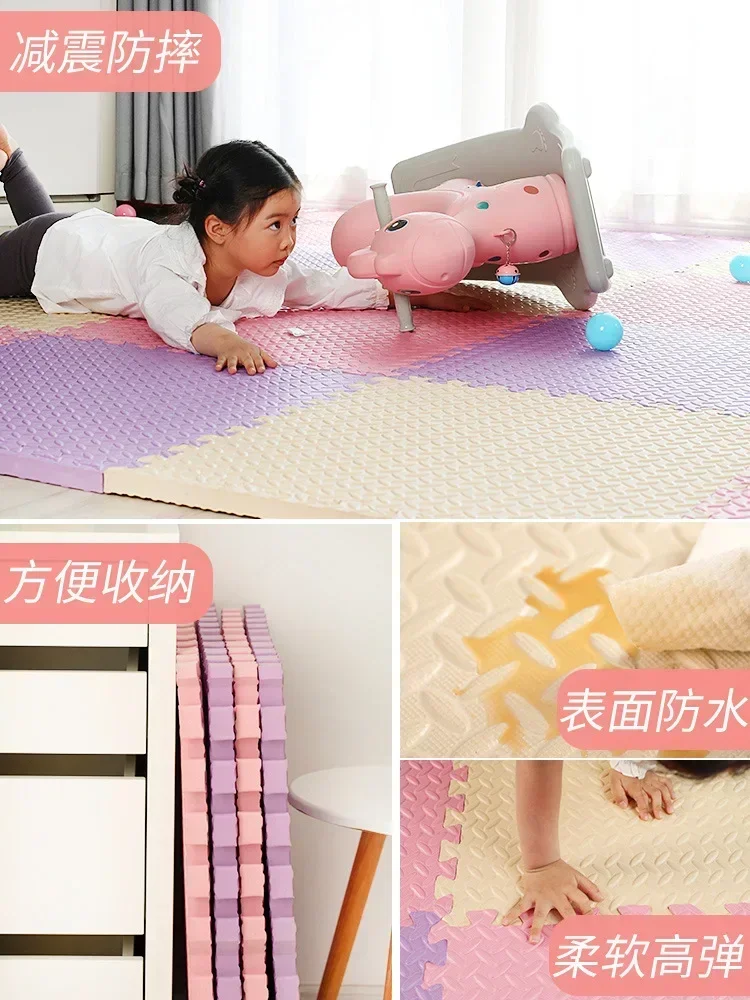 Protection EVA Leaf Grain Floo - Yoga Fitness Rooms ulasan dan harga