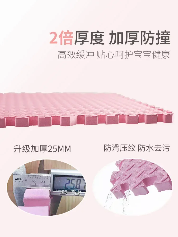 Protection EVA Leaf Grain Floo - Yoga Fitness Rooms ulasan dan harga
