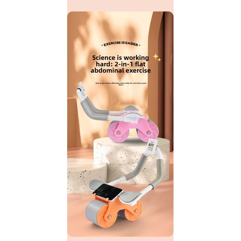 Auto Rebound Ab Roller Wheel w - Ab Wheel Roller ulasan dan harga