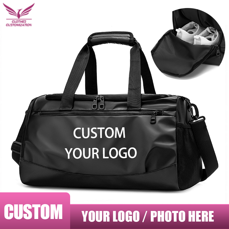 Custom logo Waterproof Gym Bag - Yoga Fitness Gym Photos ulasan dan harga