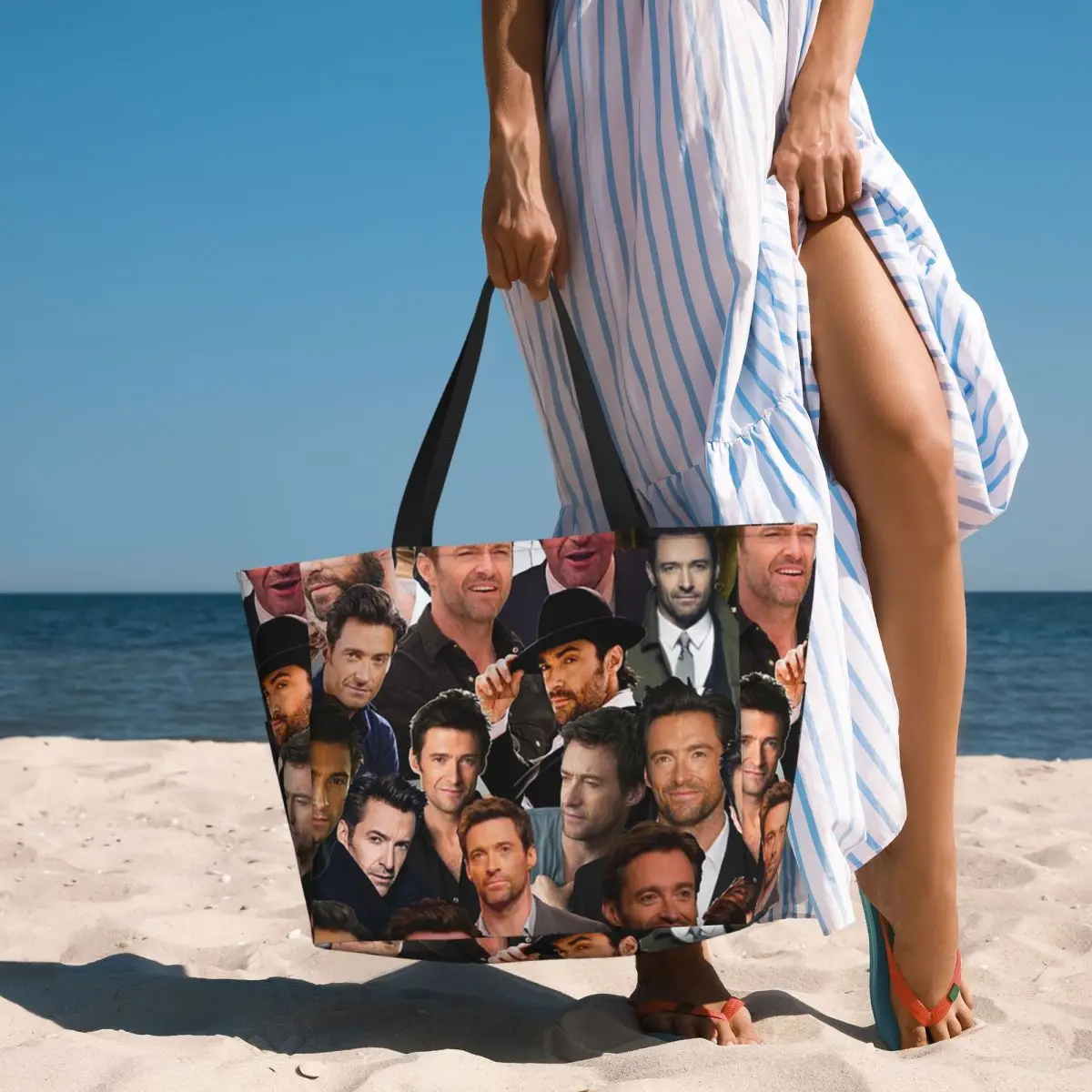 Hugh Jackman Photo Collage Bea - Yoga Fitness Gym Photos ulasan dan harga