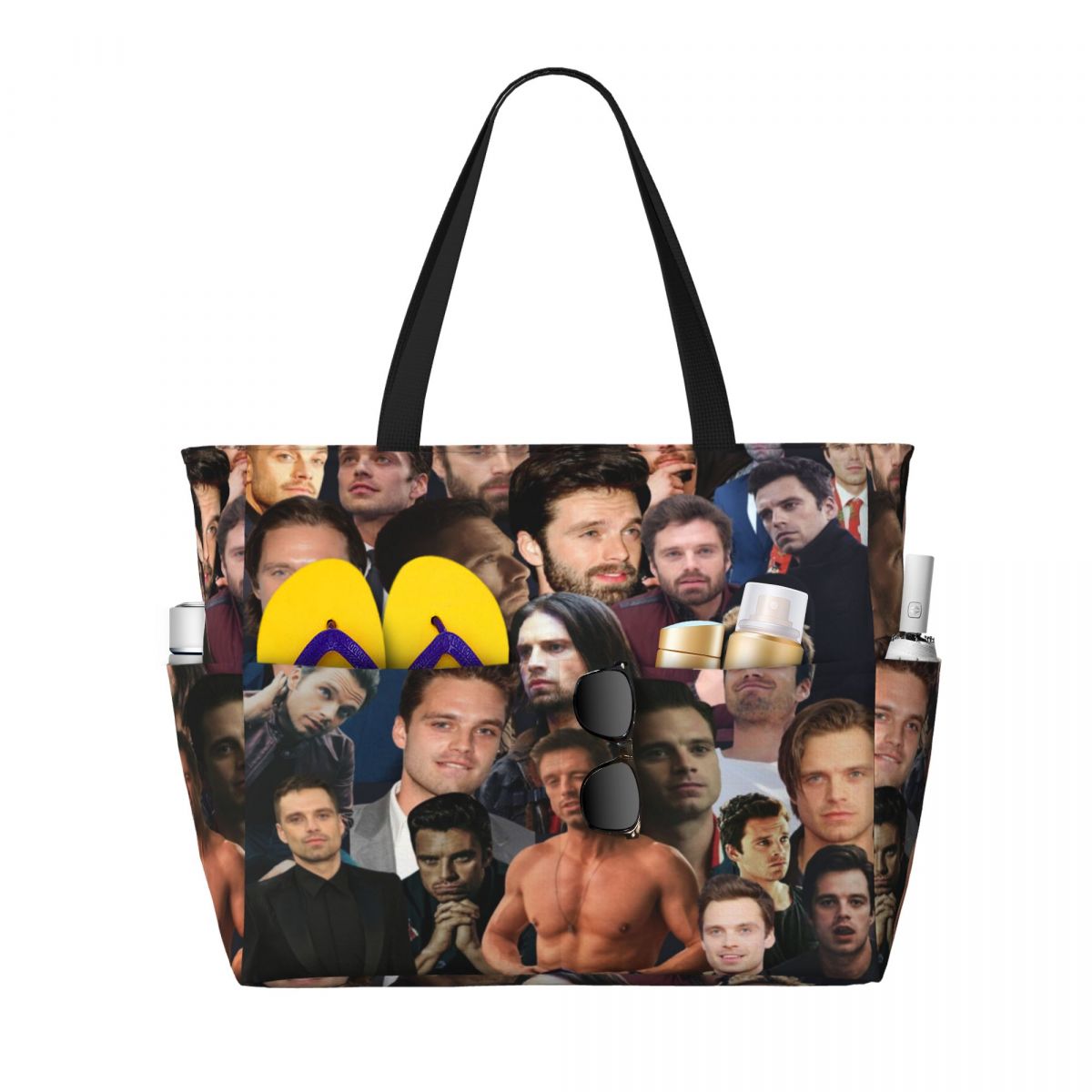 Sebastian Stan Photo Collage B - Yoga Fitness Gym Photos ulasan dan harga
