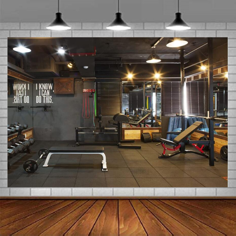 Gym Photography Backdrop Fitne - Yoga Fitness Gym Photos ulasan dan harga