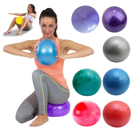 2026 Custom 9'' Round PVC Gym  - Exercise Ball Stability ulasan dan harga