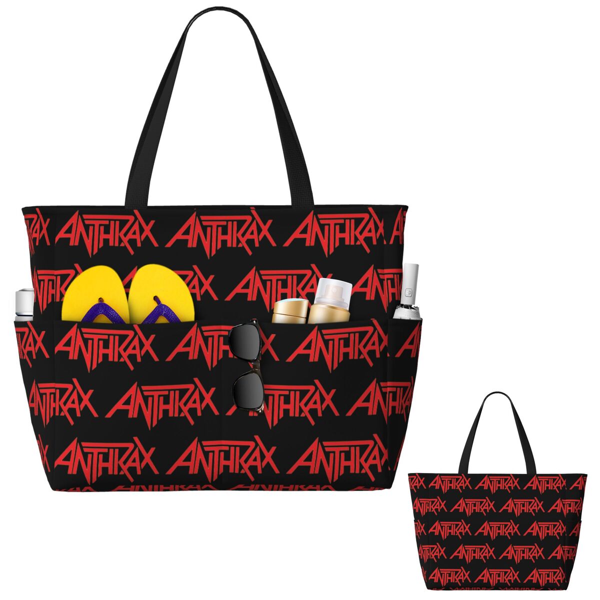 Anthrax Music Band Logo Beach  - Yoga Fitness Music ulasan dan harga