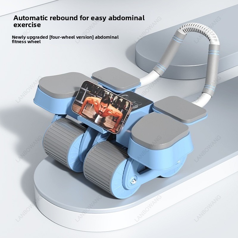 Smart 4 Wheels Auto Rebound Ab - Ab Wheel Roller ulasan dan harga