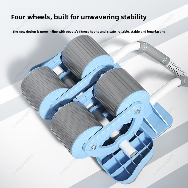 Smart 4 Wheels Auto Rebound Ab - Ab Wheel Roller ulasan dan harga