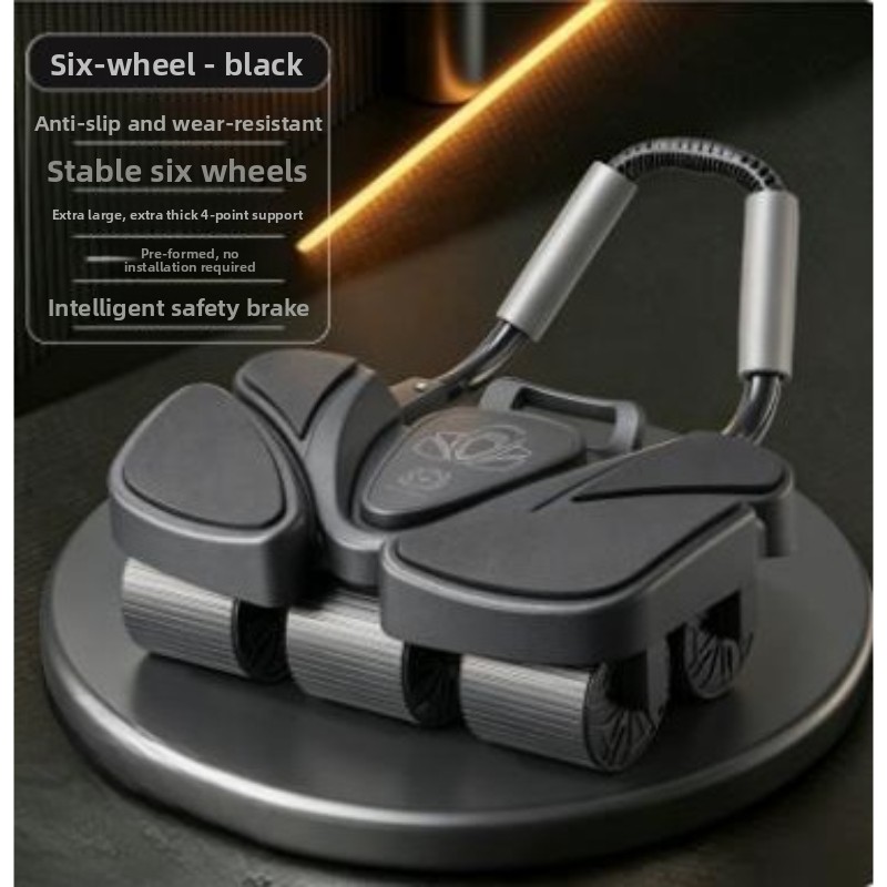 Automatic Rebound Belly Streng - Ab Wheel Roller ulasan dan harga