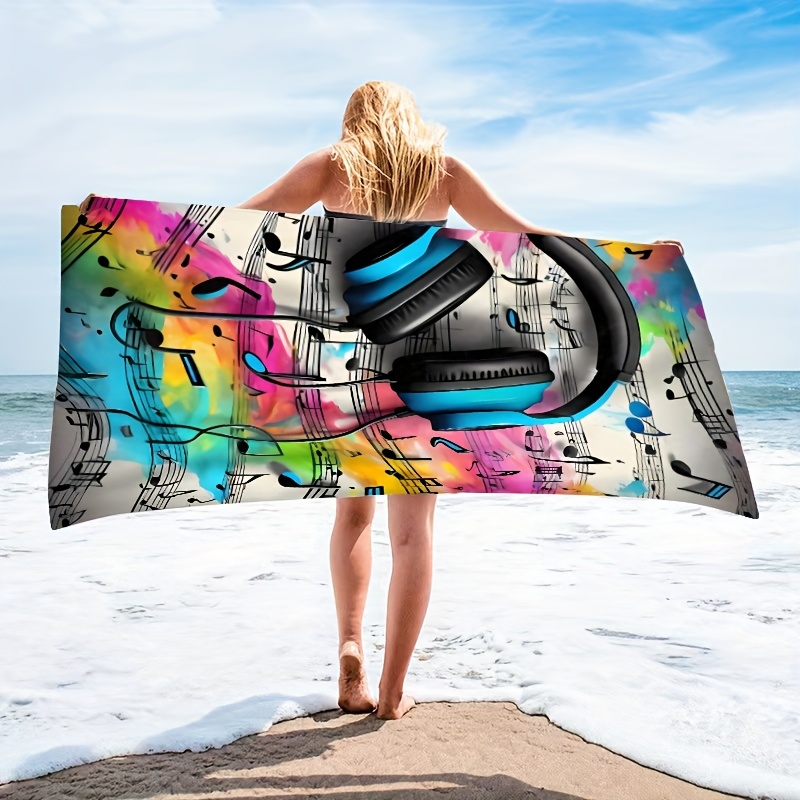Headphone And Music Note Beach - Yoga Fitness Music ulasan dan harga